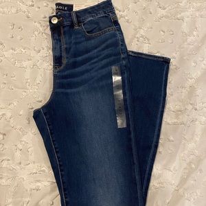 American Eagle High-Rise Jegging Next Level Stretch in Dark Atlantic